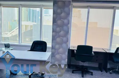 Office Space - Studio - 1 Bathroom for rent in Al Moosa Tower 2 - Al Moosa Towers - Sheikh Zayed Road - Dubai