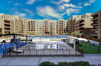 Apartment - 2 Bedrooms - 2 Bathrooms for rent in Zahra Breeze Apartments 3B - Zahra Breeze Apartments - Town Square - Dubai