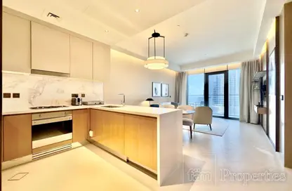 صورة لـ مطبخ شقة - 2 غرف نوم - 2 حمامات للايجار في العنوان رزيدنسز برج الأوبرا دبي 2 - ذو ادراس ريزيدنس دبي أوبرا - دبي وسط المدينة - دبي ، صورة رقم 1