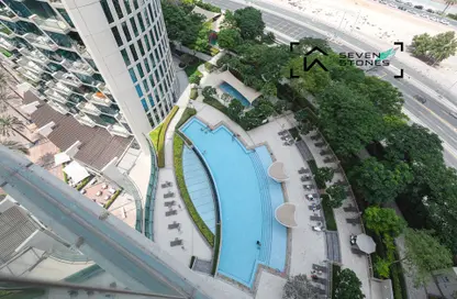 Apartment - 2 Bedrooms - 3 Bathrooms for rent in Burj Vista 1 - Burj Vista - Downtown Dubai - Dubai