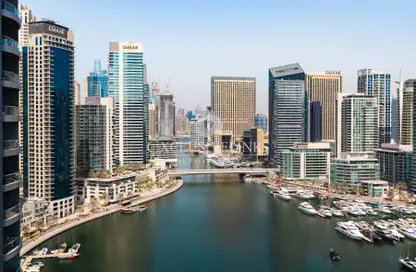 Apartment - 2 Bedrooms - 2 Bathrooms for rent in Marina Wharf 1 - Marina Wharf - Dubai Marina - Dubai