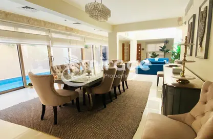 Dining Room image for: Villa - 5 Bedrooms - 6 Bathrooms for sale in Al Mariah Community - Al Raha Gardens - Abu Dhabi, Image 1