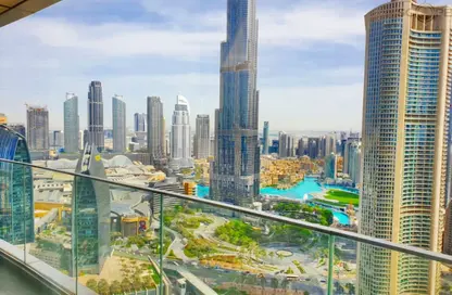 شقة - 2 غرف نوم - 3 حمامات للايجار في فندق العنوان- سكاي فيو 2 - أبراج العنوان سكاي فيو - وسط مدينة دبي - دبي