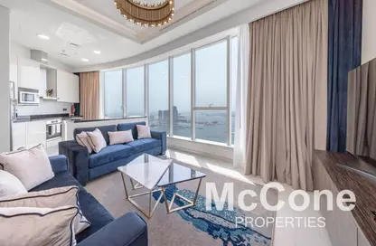 Apartment - 2 Bedrooms - 3 Bathrooms for sale in Palm View - Dubai Media City - Dubai