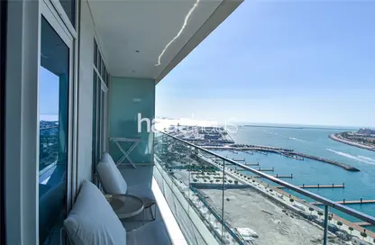 Balcony image for: Apartment - 1 Bedroom - 1 Bathroom for rent in Sunrise Bay - EMAAR Beachfront - Dubai Harbour - Dubai, Image 1