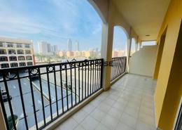 Balcony image for: Apartment - 1 bedroom - 2 bathrooms for rent in Pantheon Boulevard - Jumeirah Village Circle - Dubai, Image 1