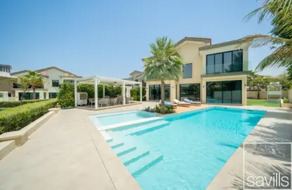 Villa - 5 Bedrooms - 7+ Bathrooms for sale in Sanctuary Falls - Earth - Jumeirah Golf Estates - Dubai