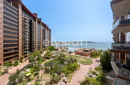 Apartment - 1 Bedroom - 2 Bathrooms for rent in Sapphire - Tiara Residences - Palm Jumeirah - Dubai