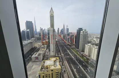 شقة - غرفة نوم - 2 حمامات للايجار في برج ميز - شارع الشيخ زايد - دبي