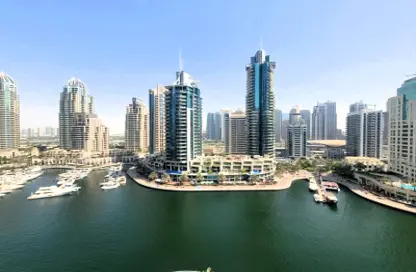 Apartment - 3 Bedrooms - 4 Bathrooms for rent in Marina Tower - Dubai Marina - Dubai