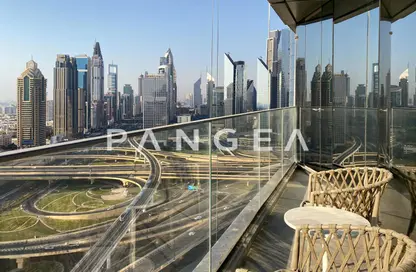 شقة - 2 غرف نوم - 2 حمامات للايجار في 1 فندق العنوان-سكاي فيو - أبراج العنوان سكاي فيو - دبي وسط المدينة - دبي