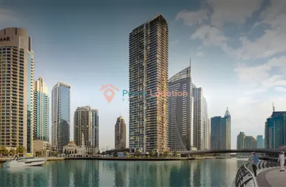 Apartment - 2 Bedrooms - 2 Bathrooms for sale in Marina Shores - Dubai Marina - Dubai