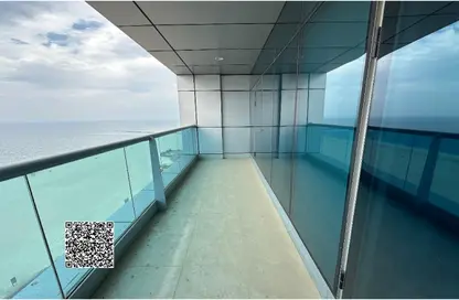 Apartment - 3 Bedrooms - 4 Bathrooms for rent in Ajman Corniche Residences - Ajman Corniche Road - Ajman