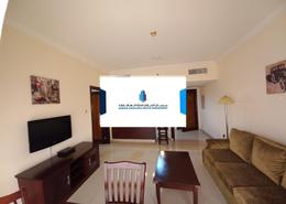 Living Room image for: Apartment - 1 bedroom - 1 bathroom for rent in Delma Street - Al Mushrif - Abu Dhabi, Image 1