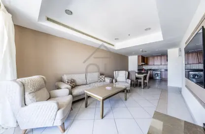 شقة - 2 غرف نوم - 2 حمامات للايجار في برج الأميرة - دبي مارينا - دبي
