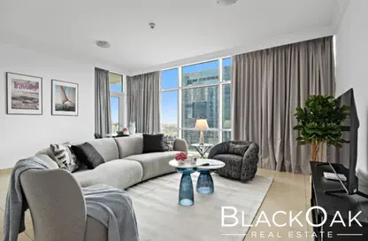 Apartment - 2 Bedrooms - 3 Bathrooms for rent in MAG 218 - Dubai Marina - Dubai