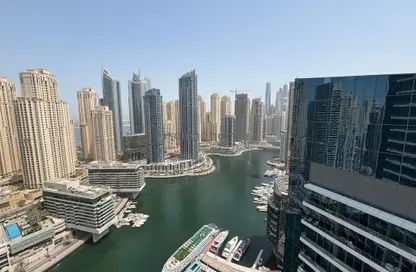 Apartment - 2 Bedrooms - 3 Bathrooms for rent in Silverene Tower A - Silverene - Dubai Marina - Dubai