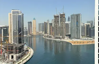 Apartment - Studio - 1 Bathroom for rent in Damac Maison Prive B - Damac Maison Prive - Business Bay - Dubai