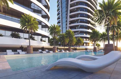 شقة - غرفة نوم - 2 حمامات للبيع في ريد سكوار تاور - مثلث قرية الجميرا - دبي