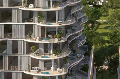 Apartment - 3 Bedrooms - 4 Bathrooms for sale in AGUA Residences - Dubai Islands - Dubai