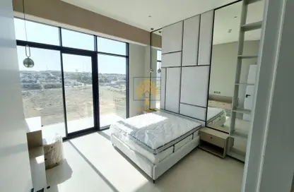 Room / Bedroom image for: Apartment - 1 Bedroom - 2 Bathrooms for rent in Westwood By IMTIAZ - Al Furjan - Dubai, Image 1