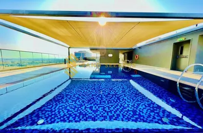 Pool image for: Apartment - 1 Bedroom - 2 Bathrooms for rent in Riman Tower - Al Raha Beach - Abu Dhabi, Image 1