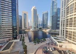 Office Space - 2 bathrooms for sale in Swiss Tower - Lake Allure - Jumeirah Lake Towers - Dubai