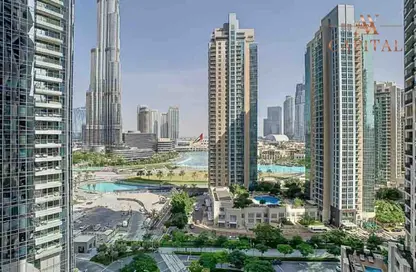 Outdoor Building image for: Apartment - 2 Bedrooms - 3 Bathrooms for rent in Act Towers - Opera District - Downtown Dubai - Dubai, Image 1