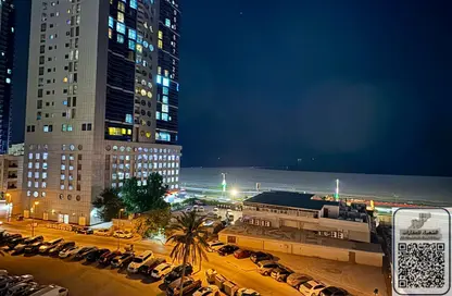 شقة - غرفة نوم - 1 حمام للايجار في مساكن كورنيش عجمان - طريق كورنيش عجمان - عجمان