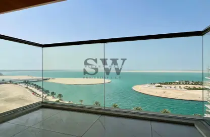 صورة لـ منظر مائي. شقة - 1 حمام للايجار في برج السيف - شاطئ الراحة - أبوظبي ، صورة رقم 1