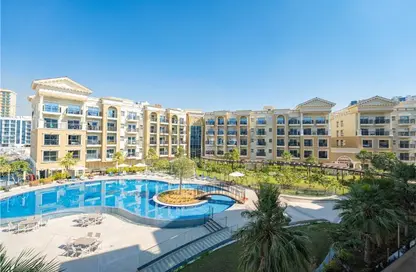 Pool image for: Apartment - 1 Bathroom for sale in Resortz by Danube - Arjan - Dubai, Image 1