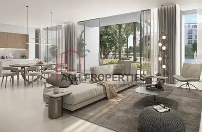 Living / Dining Room image for: Apartment - 1 Bedroom - 2 Bathrooms for sale in Naya at District One - District One - Mohammed Bin Rashid City - Dubai, Image 1