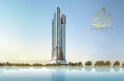 Water View image for: Apartment - 4 Bedrooms - 5 Bathrooms for sale in Faradis Tower - Al Mamzar - Sharjah - Sharjah, Image 1