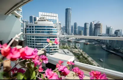 Balcony image for: Apartment - 2 Bedrooms - 2 Bathrooms for sale in Dorra Bay - Dubai Marina - Dubai, Image 1