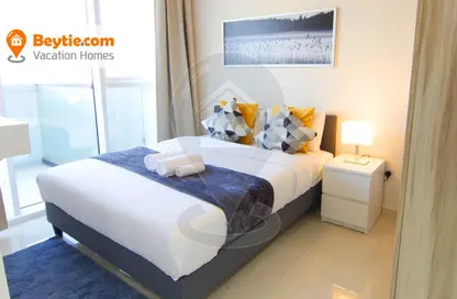 Room / Bedroom image for: Apartment - 1 Bedroom - 1 Bathroom for rent in Golf Vita A - Golf Vita - DAMAC Hills - Dubai, Image 1