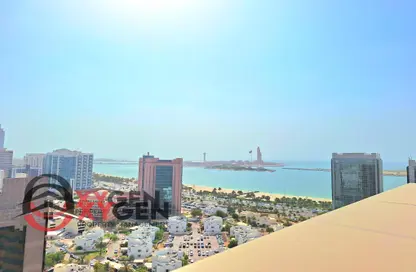 بنتهاوس - 3 غرف نوم - 5 حمامات للايجار في برج النخيل - الخالدية - أبوظبي