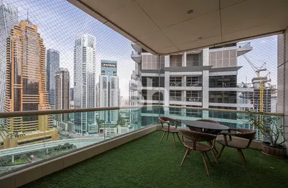 Apartment - 2 Bedrooms - 3 Bathrooms for rent in The Royal Oceanic - Oceanic - Dubai Marina - Dubai
