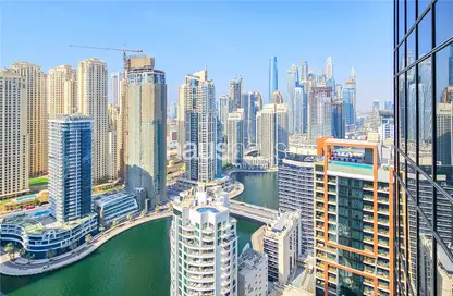 شقة - 1 حمام للايجار في جي دبليو ماريوت هوتيل مارينا - دبي مارينا - دبي