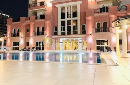 Apartment - 2 Bedrooms - 3 Bathrooms for rent in Venetian - Canal Residence - Dubai Sports City - Dubai