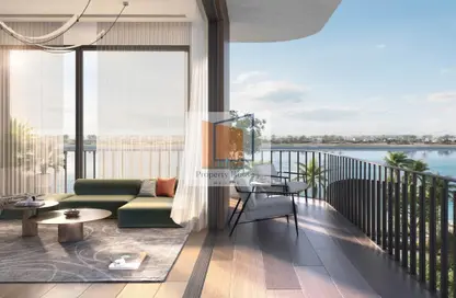 Balcony image for: Apartment - 1 Bedroom - 2 Bathrooms for sale in Gardenia Bay - Yas Island - Abu Dhabi, Image 1