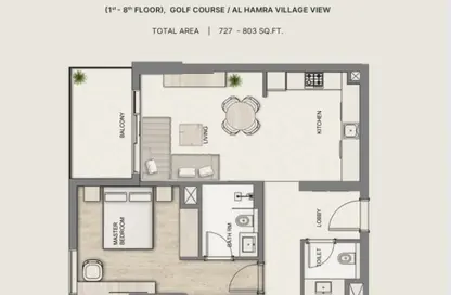 شقة - غرفة نوم - 1 حمام للبيع في الحمرا جرين - قرية الحمرا - رأس الخيمة شقة - غرفة نوم - 1 حمام للبيع في الحمرا جرين - قرية الحمرا - رأس الخيمة