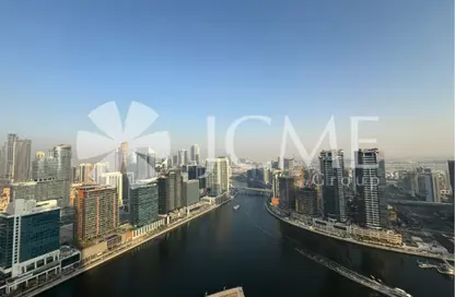 شقة - غرفة نوم - 1 حمام للايجار في بنينسولا ثري - بنينسولا - الخليج التجاري - دبي