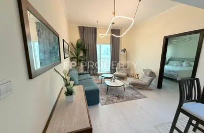 Apartment - 1 Bedroom - 1 Bathroom for sale in Mazaya 27 - Queue Point - Dubai Land - Dubai