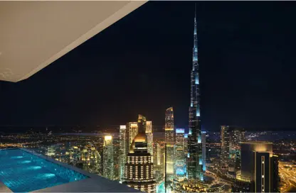 شقة - 2 غرف نوم - 3 حمامات للبيع في اكسكوزيت ليفينج ريزيدنسز - برج خليفة - دبي وسط المدينة - دبي