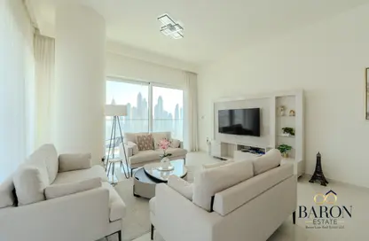 Apartment - 3 Bedrooms - 3 Bathrooms for rent in Grand Bleu Tower 1 - EMAAR Beachfront - Dubai Harbour - Dubai