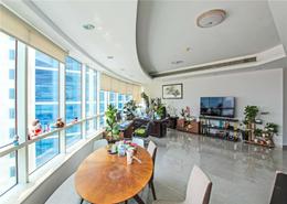 Living / Dining Room image for: Apartment - 4 bedrooms - 4 bathrooms for sale in Horizon Tower - Dubai Marina - Dubai, Image 1