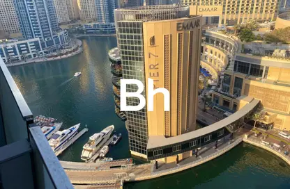 شقة - 2 غرف نوم - 2 حمامات للبيع في B برج سيلفرين - سيلفيرين - دبي مارينا - دبي