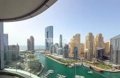 بنتهاوس - 2 غرف نوم - 3 حمامات للايجار في نجمة المارينا - دبي مارينا - دبي