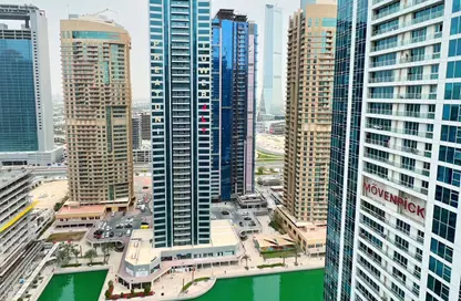 شقة - غرفة نوم - 2 حمامات للايجار في ليك سايد ريزيدنس - (JLT) مجمع A - أبراج بحيرة الجميرا - دبي