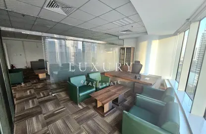 Office Space - Studio - 1 Bathroom for rent in The Prime Tower - Business Bay - Dubai
